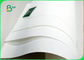 40gsm - 80gsm sacco bianco non rivestito ad alta resistenza Kraft per i sacchi di carta